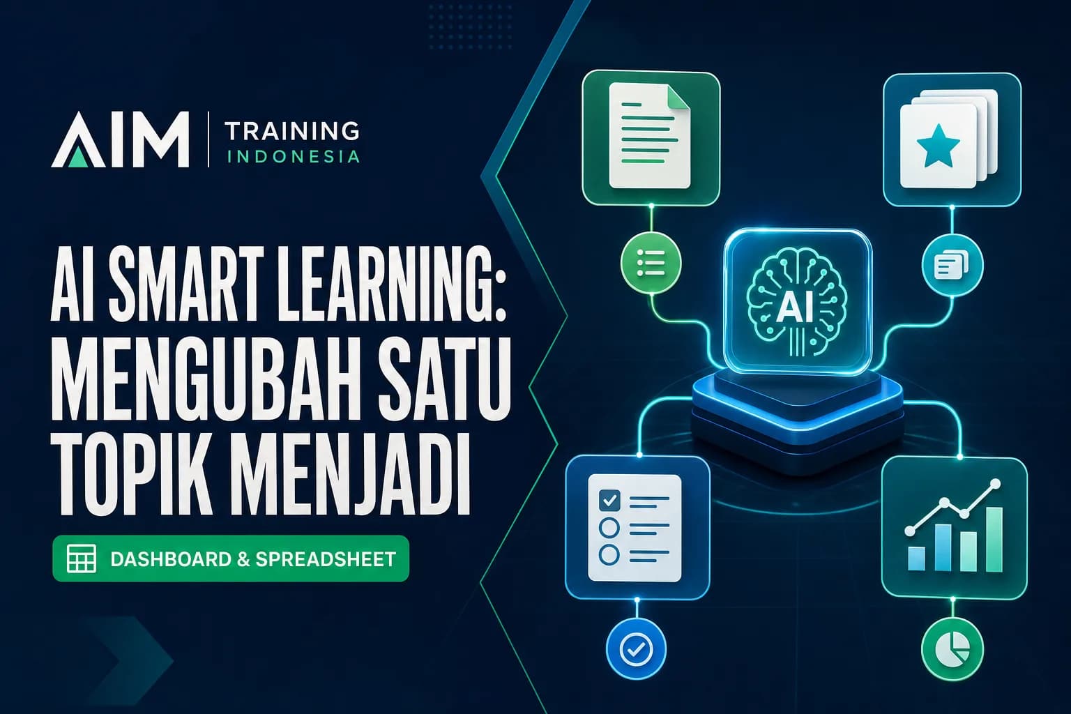 AI Smart Learning: Mengubah Satu Topik Menjadi Paket Belajar